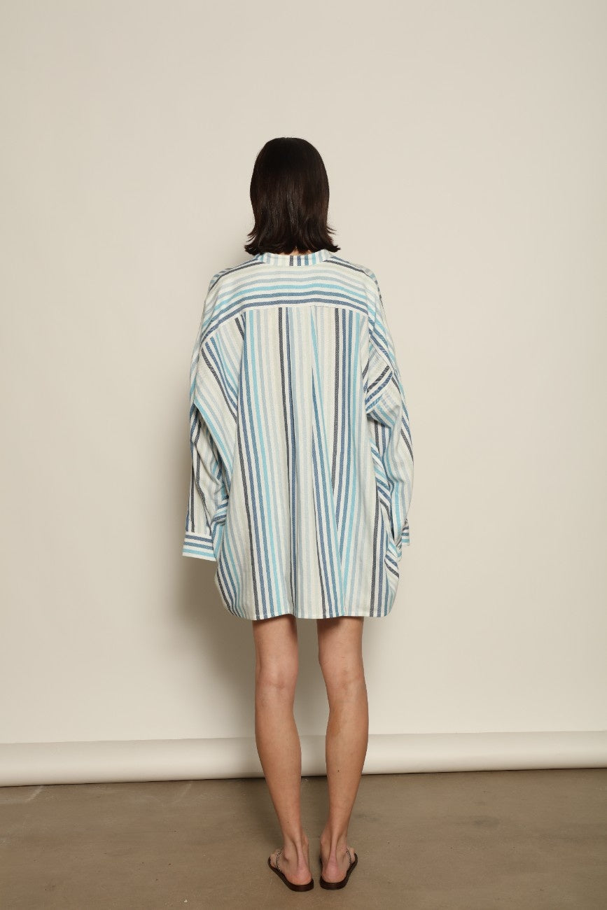 The Oversized Shirt Small Point Collar - Marrakshi Life