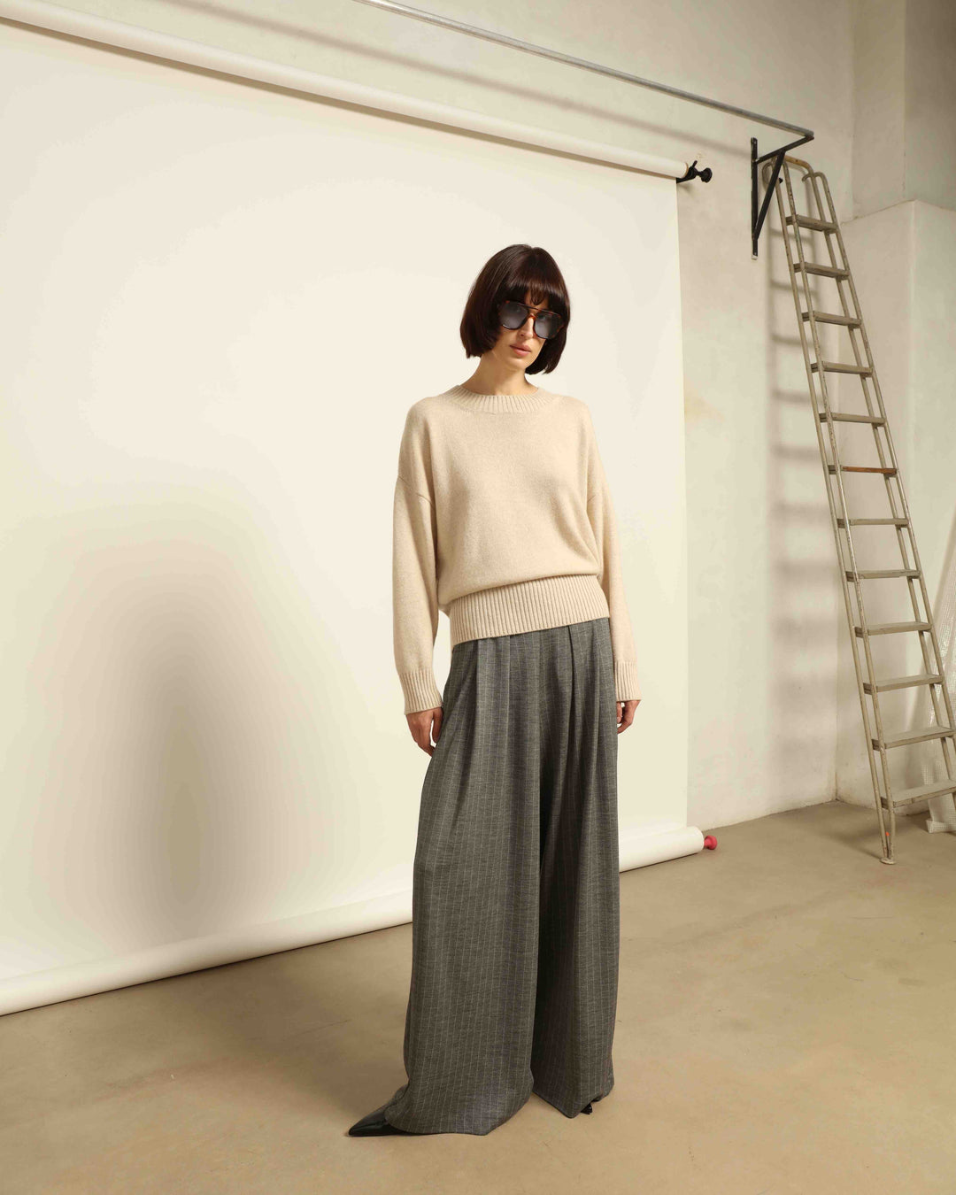Parigi Pinstriped Trousers
