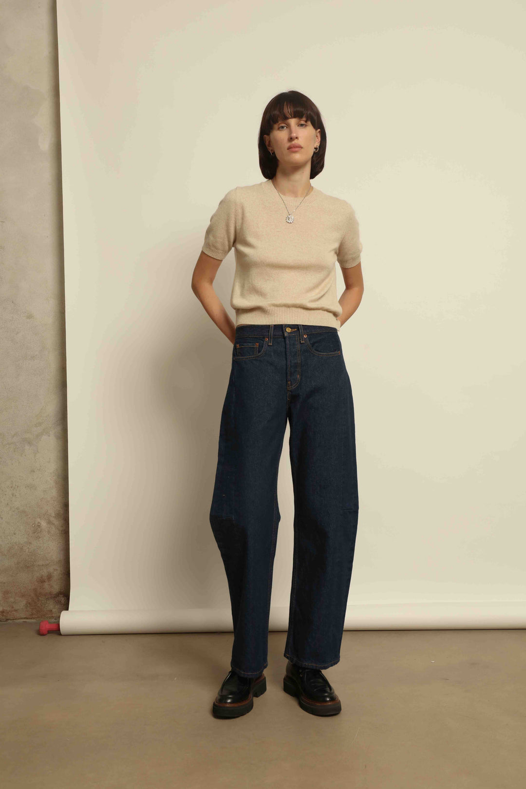 Natural Natascha Round Neck Pullover