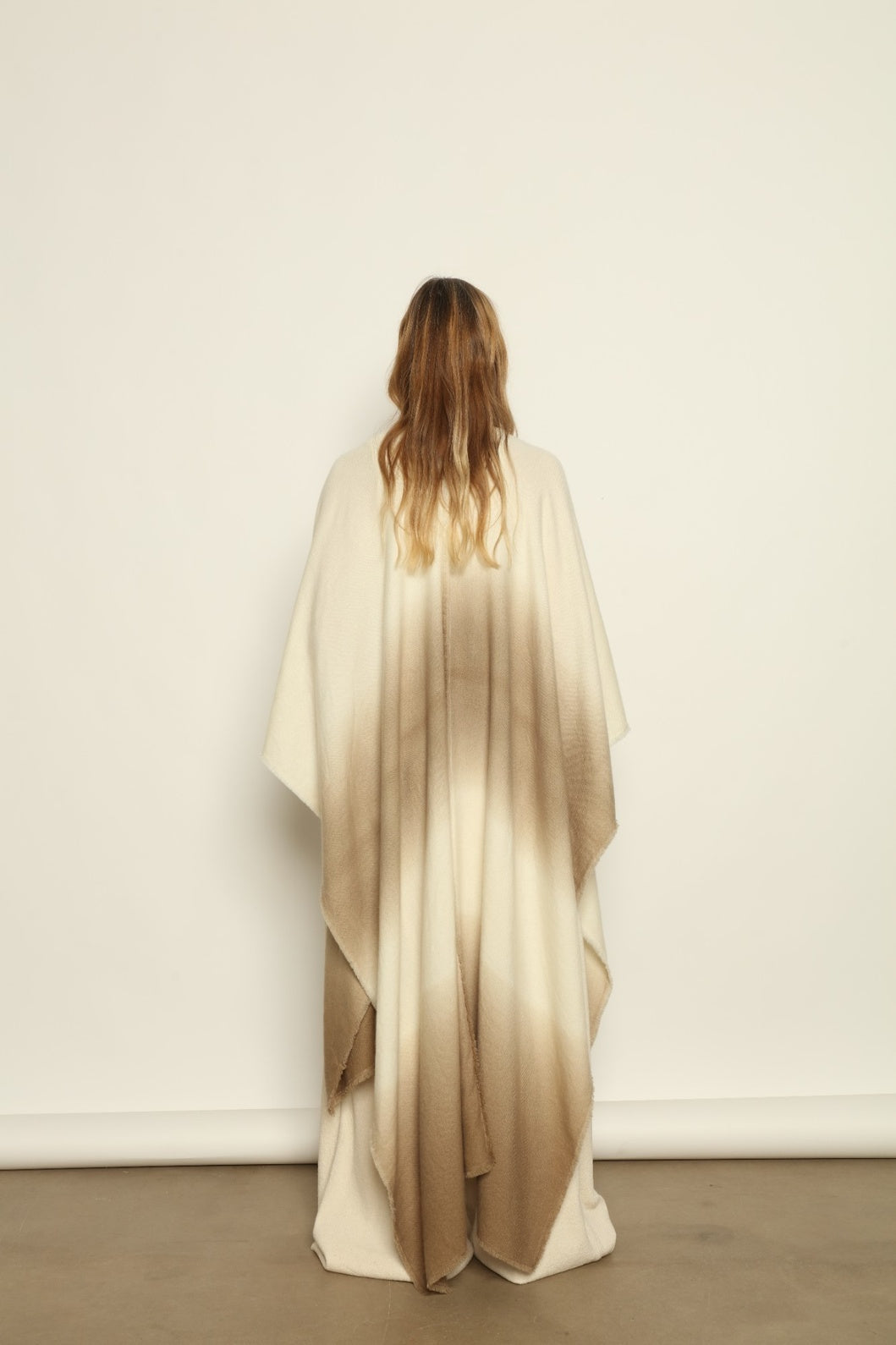 Natural Light Camel Degradee Coat - Mirror in the Sky