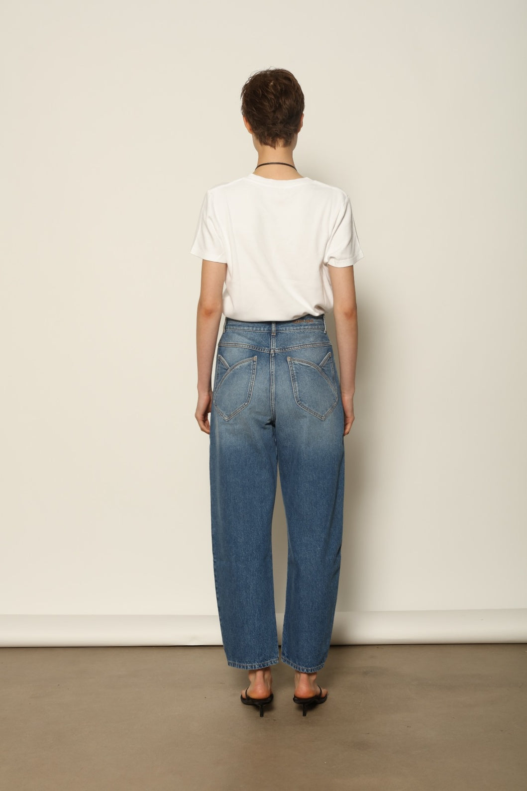 Le Pantalon Fleur by HAPPY HAUS featuring an easy straight leg that falls naturally and allows freedom of movement.