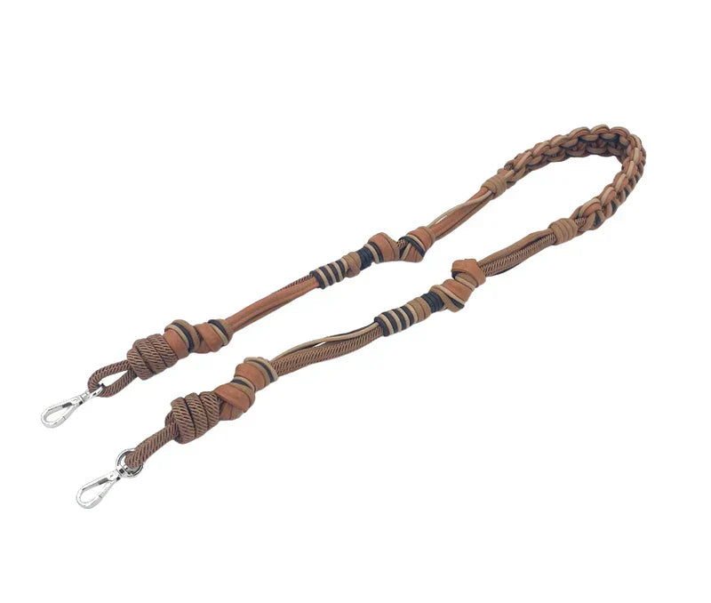 Alice strap by MY BOB, handcrafted in Italy, 100 cm long macramé bag strap adding vibrant color and personality, part of House of Woven Stories collection, available in multiple colors.