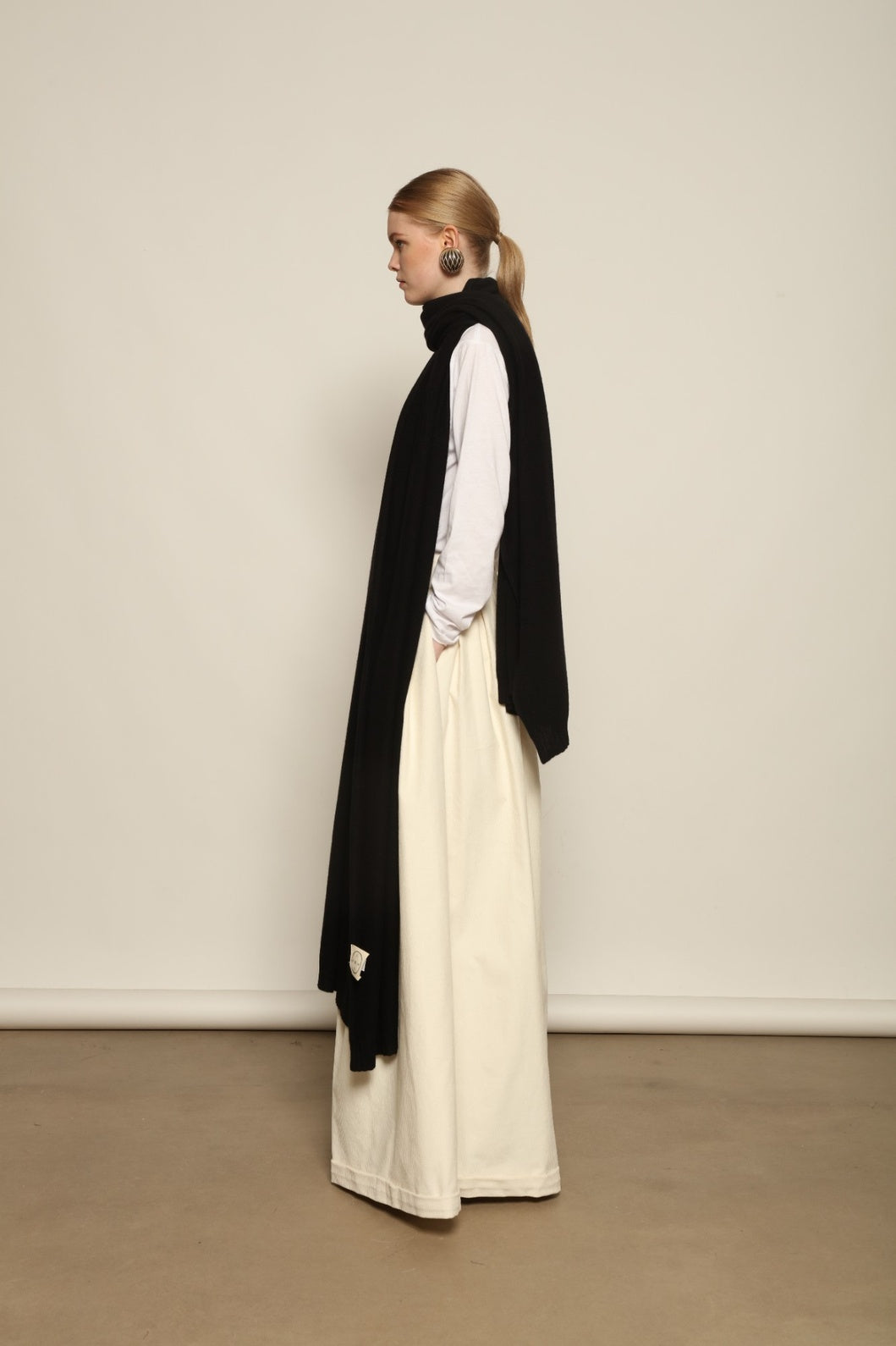 Black Leni Scarf