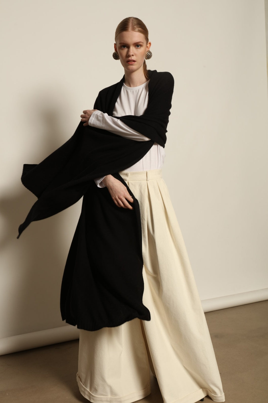 Black Leni Scarf
