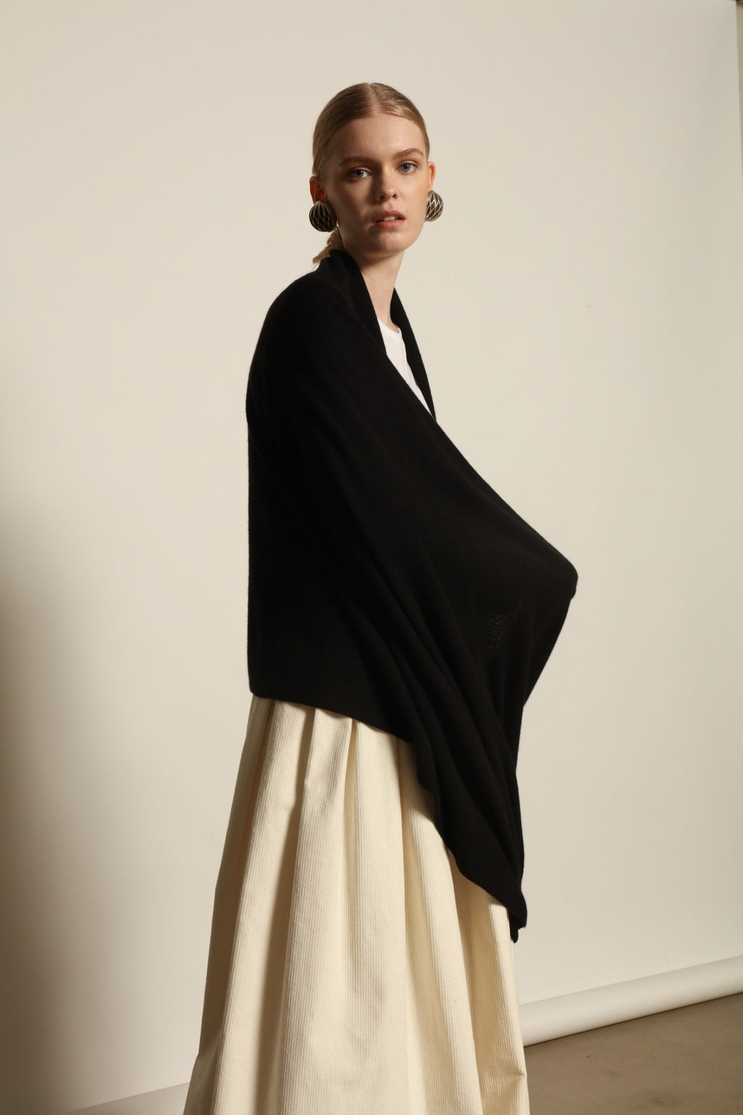 Black Leni Scarf