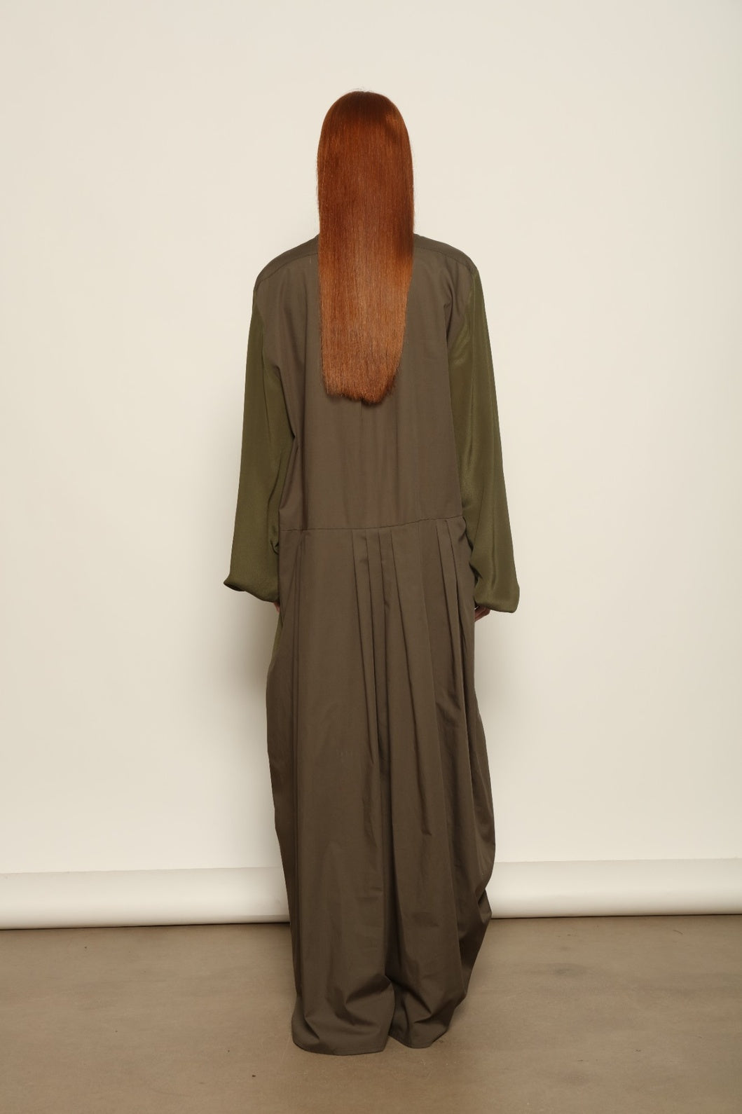 Tina Silk Dress by Maison Jejia designed to move naturally with the body in fluid silk.