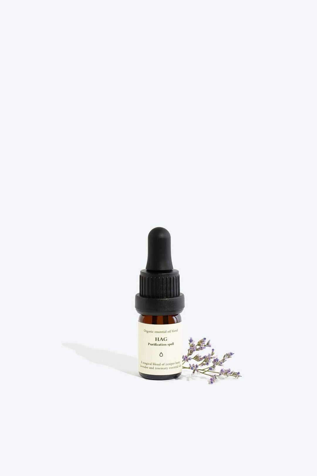 Hag essential organic oil blend by Smells Like Spells, available at House of Nomad Stories, crafted for cleansing negative energy and restoring harmony at home.