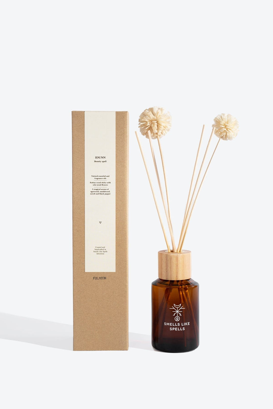 Handcrafted by Smells Like Spells and curated by House of Woven Stories, this organic home diffuser inspired by Norse goddess Idunn promotes youth, vitality, and sensuality through natural aromatherapy and mindful rituals.